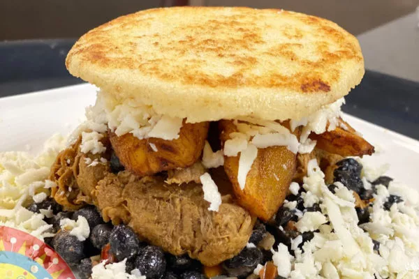 Arepas from Los maracuchos.