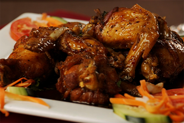 Fried wings with fish sauce from Nam Phuong on Buford Highway.