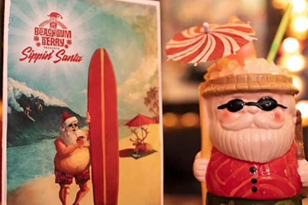 Sippin' Santa at Bon Bon | Photo: Atlantaeats.com