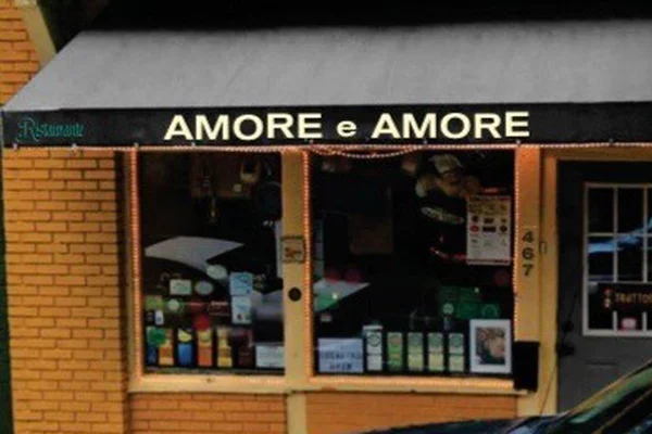 exterior of amore e amore | 467 North Highland Avenue Northeast Atlanta, GA 30307