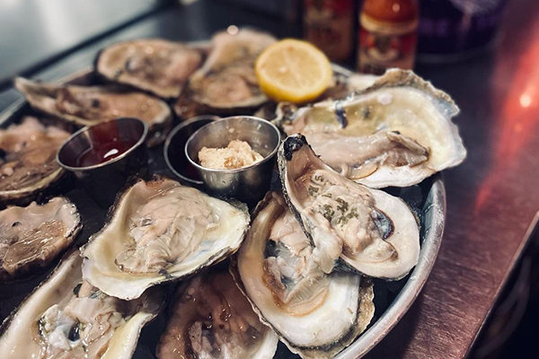 Oysters from Hugo's Oyster Bar in Roswell.