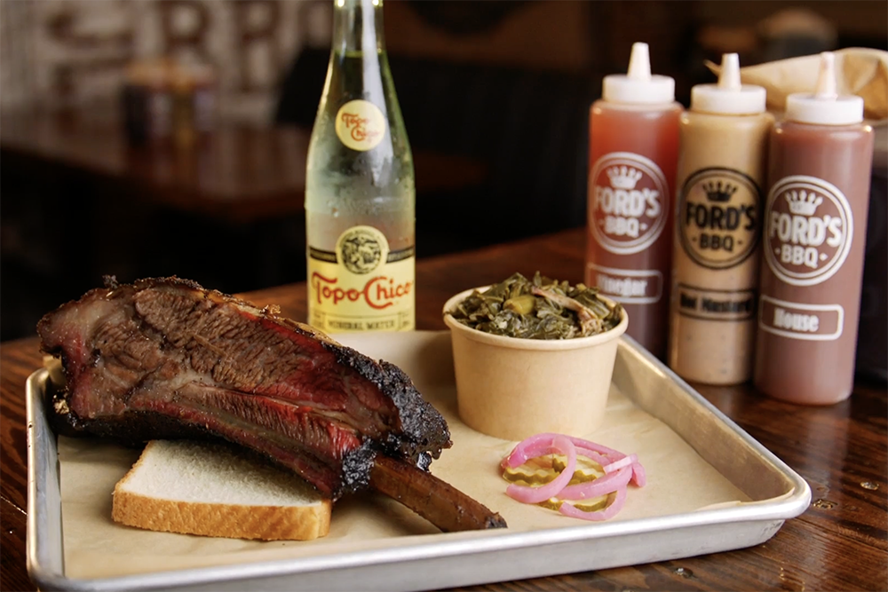 Brisket from Ford's BBQ in Tucker, GA.