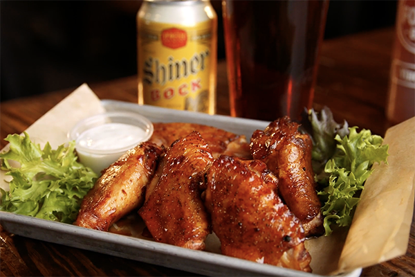 Smoked Wings from Ford's BBQ in Tucker, GA.