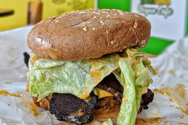 Green Soma Vegan Cafe- Burger | Photo: Yelp.com