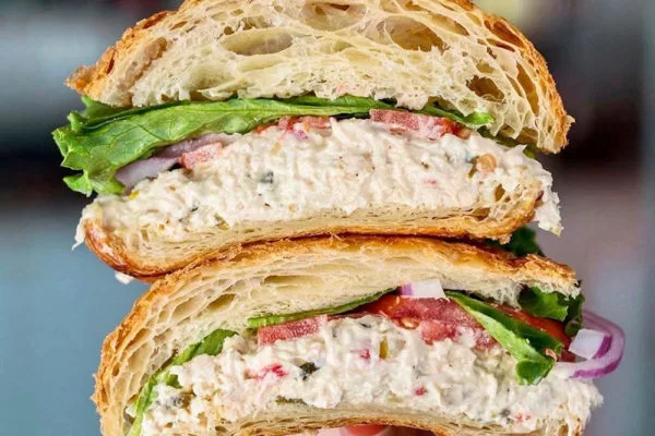 Chicken salad sandwich from Henri's in Buckhead