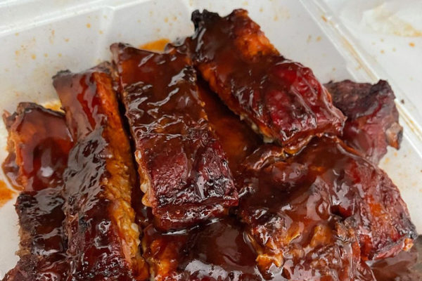 Ribs from Wyatt's Country BBQ in Kirkwood