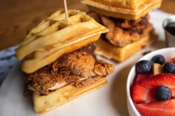 Big Sky Buckhead- Chicken and Waffles 