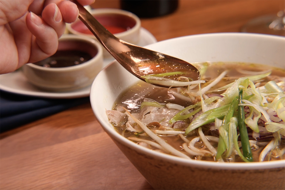 Pho from Juniper cafe in west midtown.