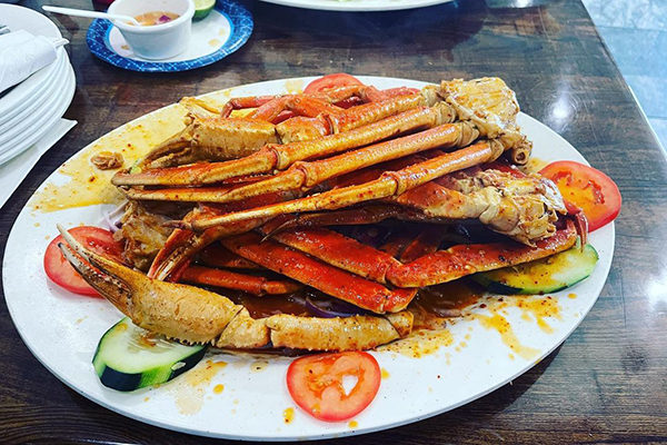 Crab Legs from Marisqueria El Veneno