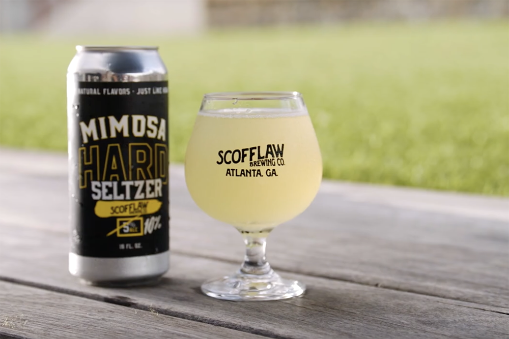 Mimosa Hard Seltzer from Scofflaw Brewing Co
