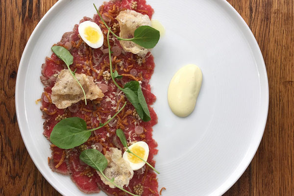 Spring - Wagyu Beef Carpaccio | Photo: Facebook/springmarietta