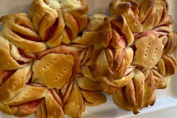 Guava bread from Mela's Bakery.