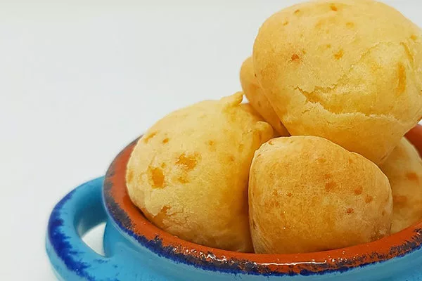 Pão de queijo from Brazilian Bakery Cafe in Marietta