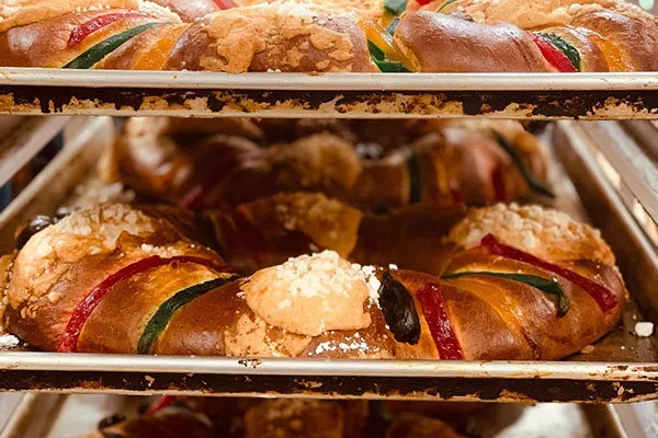 Rosca de Reyes from Panaderia del Valle in Atlanta. | 5781 Buford Hwy NE # 105, Atlanta, GA 30340
