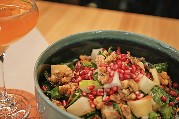 Apple Harvest Salad from 9 miles station.