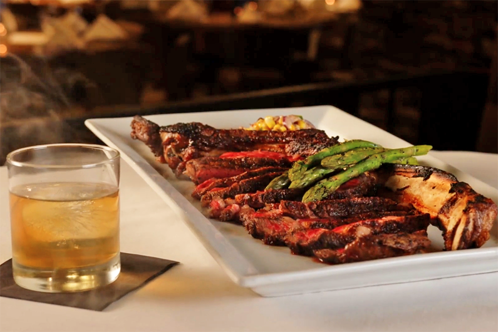 Tomahawk Steak from Aspens Signature Steak.