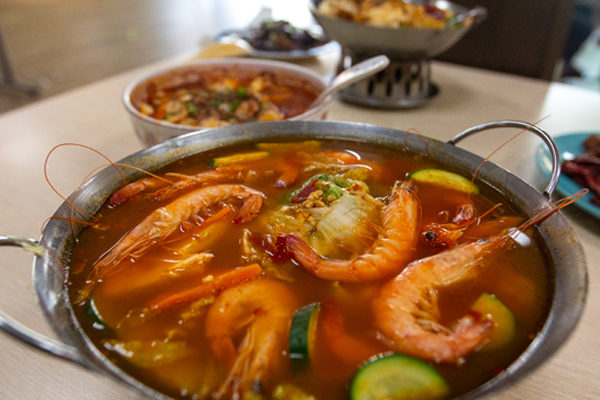 hot pot dish from Chong Qing in Chamblee Georgia | 5385 New Peachtree Rd, Chamblee, GA 30341