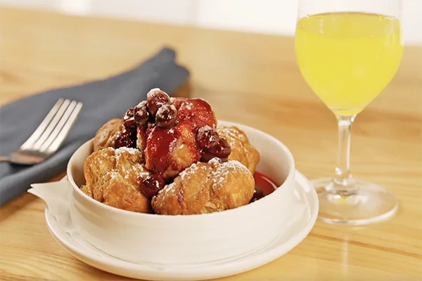 Blueberry Donuts from Mac's Raw Bar.