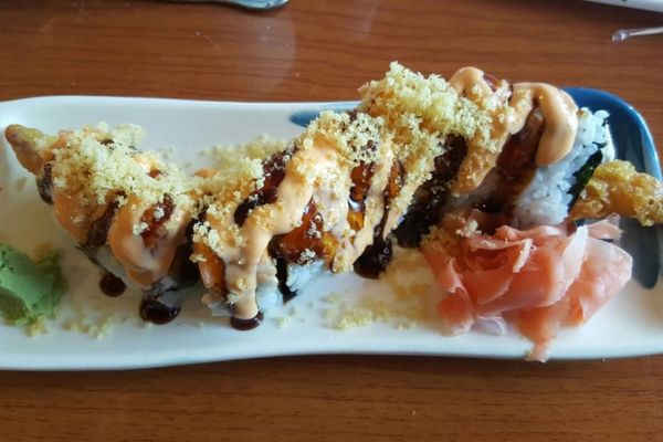 sushi roll from orient garden