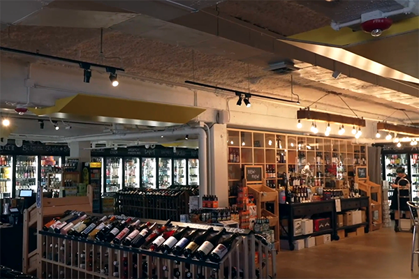 The interiors at Hop City downstairs from Boxcar in the West End.