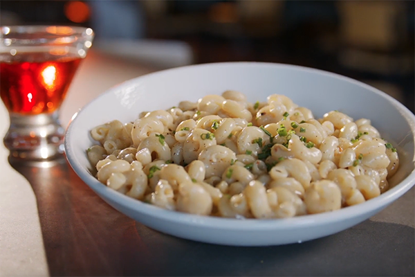 The vegan mac and cheese from Boxcar.