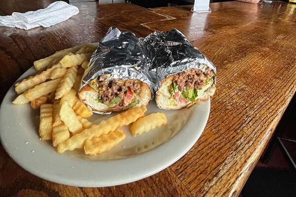 Chopped Cheese sandwich from The Earl in East Atlanta Village.