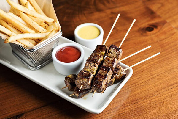 Steak Skewers from Ipic Theatres.