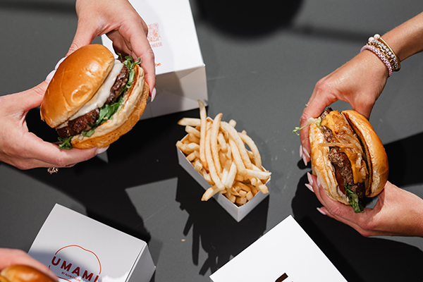 Umami Burgers from Citizens Market at Phipps Plaza.