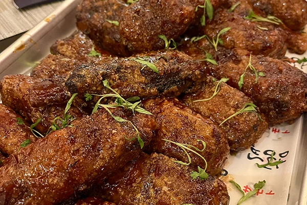 Asian chicken wings from Citizens Market in Phipps Plaza.