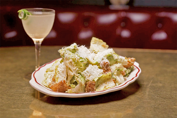 Caesar Salad from Marcel in West Midtown.