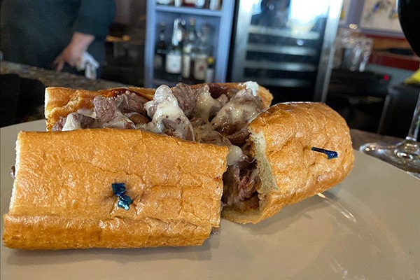 A sandwich from Brooklyn Cafe in Sandy Springs.