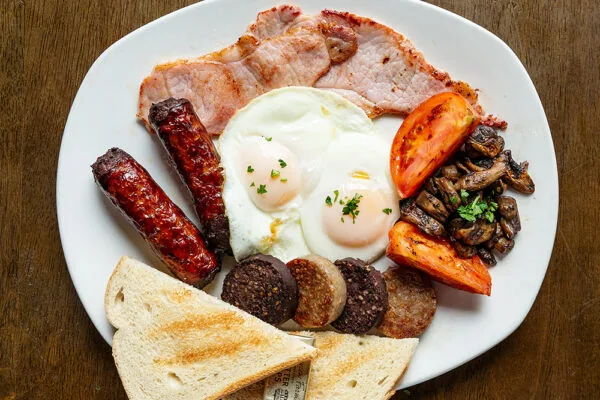 Irish Breakfast from Fado Irish Pub.