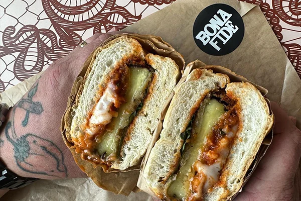 A sub from Bona Fide Deluxe. | 1454 La France Street Northeast Ste 110, Atlanta, GA 30307