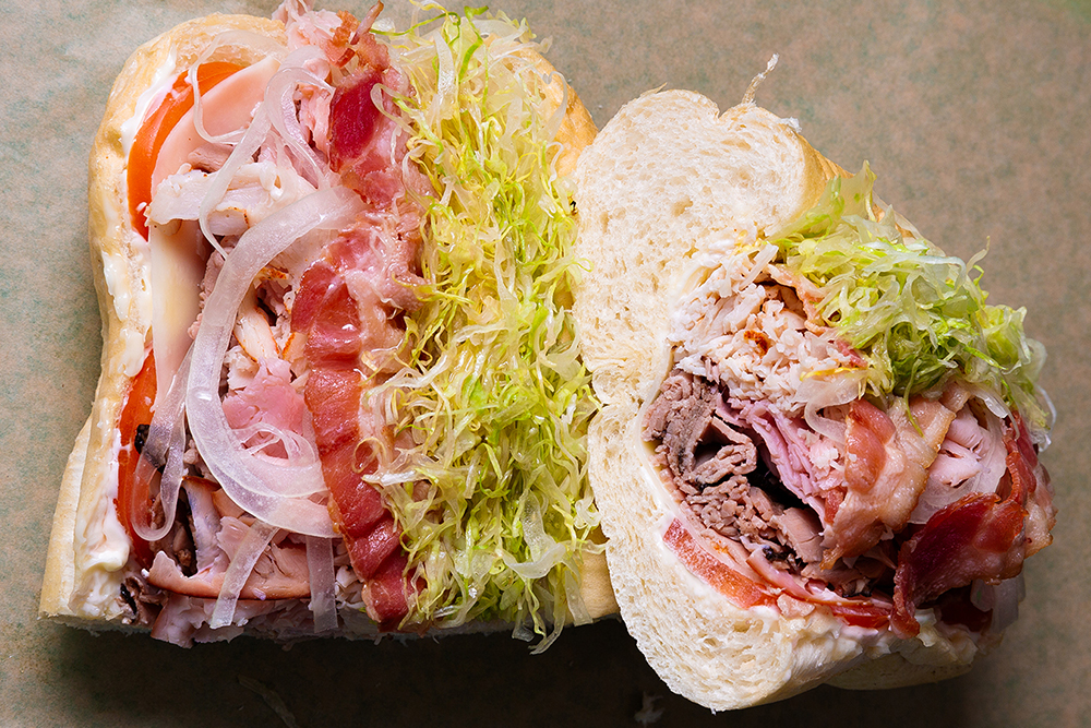 The Ultimate Hoagie from Knuckies Hoagies.