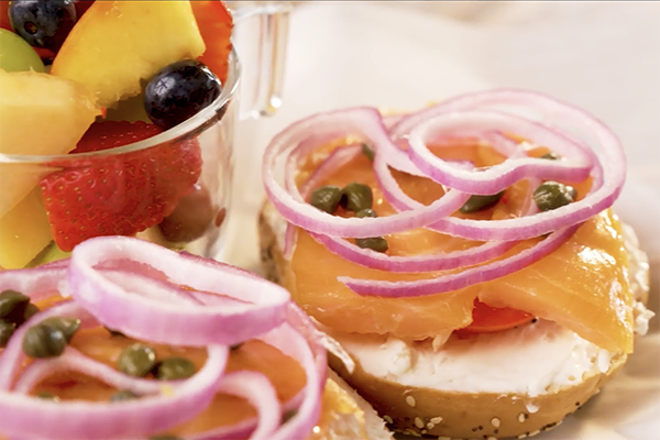 Bagels and lox from Jpresso in Hapeville.