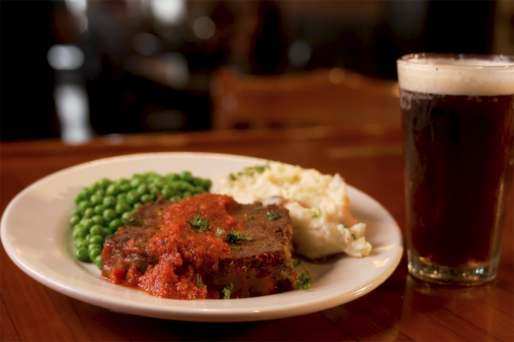 Homemade Meatloaf from Manchester Arms in College Park.