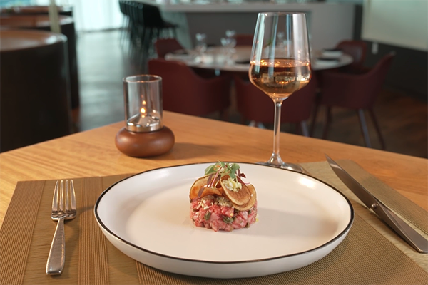 Wagyu Beef Tartar from Restaurant 356 in College Park, GA.