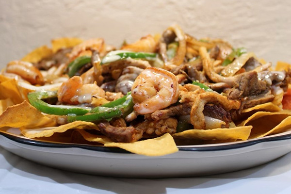 nachos from la cabana in Helen 