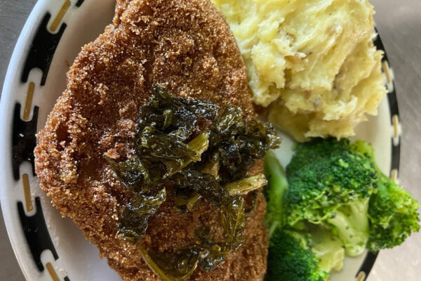 Fried Catfish from Sweet Potato Cafe in Stone Mountain, GA.