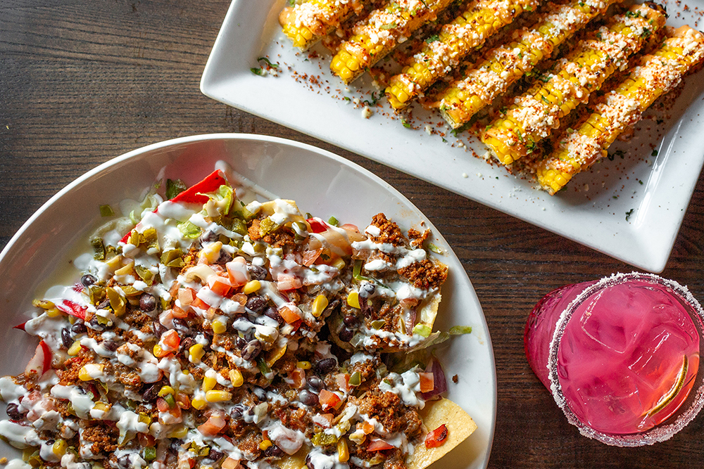 Delicious appetizers from Rock'n Taco.