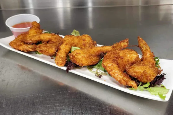 Fried shrimp from Lake Oconee Bistro in Eatonton, GA - 1130 Lake Oconee Pkwy, Eatonton, GA 31024