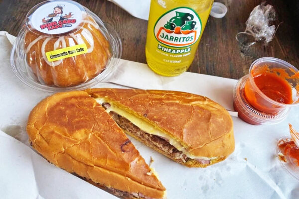 Cuban sandwich from Rum Cake Lady - 205 W First St, Blue Ridge, GA 30513