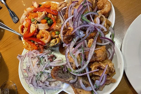 sampler from contigo peru sports bar and grill | 1241 Indian Trail Lilburn Rd NW, Norcross, GA 30093