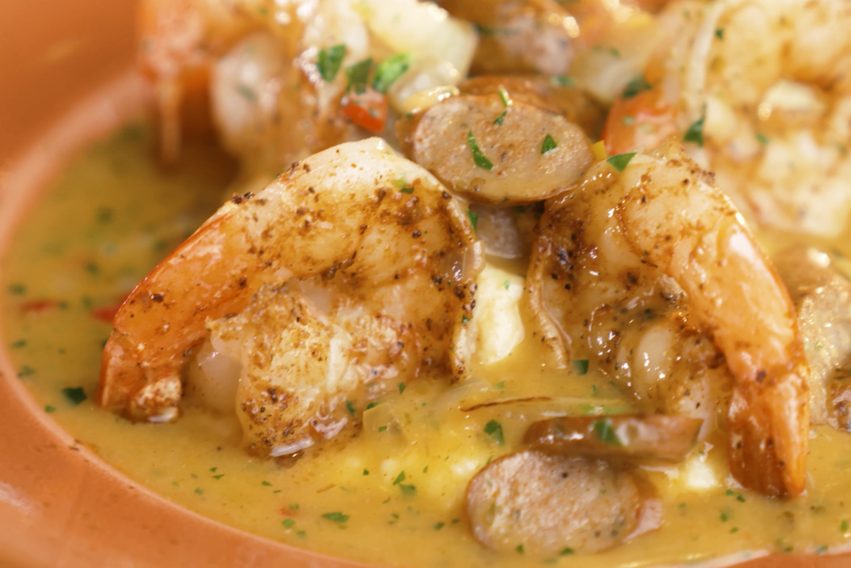 Country Shrimp & Grits from New South Kitchen.