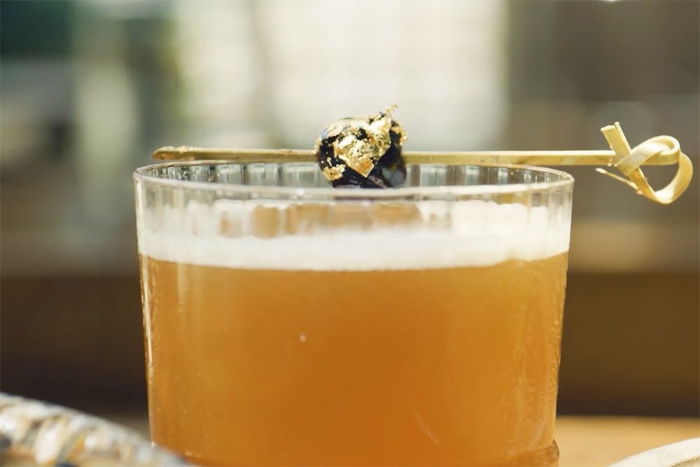 The Saudi Money cocktail from Delbar